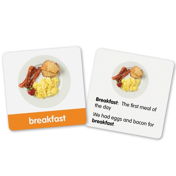 Learning Resources LEAR6082 English Words for First Grade Grade Vocabulary Photo Cards