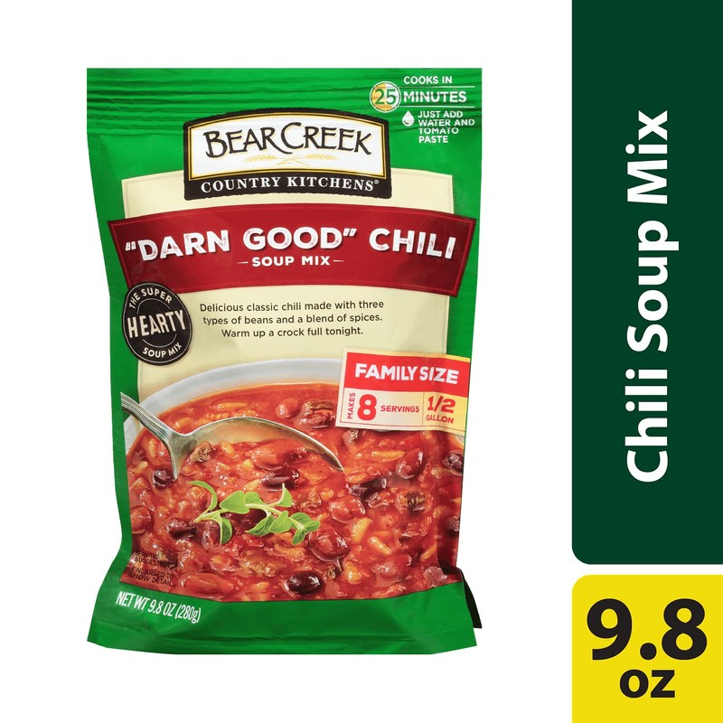 Bear Creek Soup Mix, Darn Good Chili, 9.8 Ounce