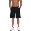 IWOLLENCE Shorts for Men UK with Zip Pockets and Elasticated