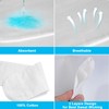 Absorbent 100% Cotton Pads for Skin Folds, Moisture Wicking Cloth,