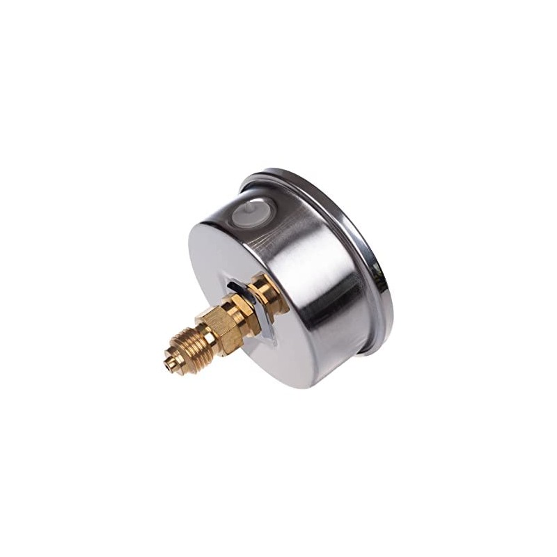 Manometer Glycerine Axial Connection Stainless Steel IP65 63 mm with