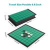 Reversi Game - Vikutu 9.7" Travel Board Game Portable -