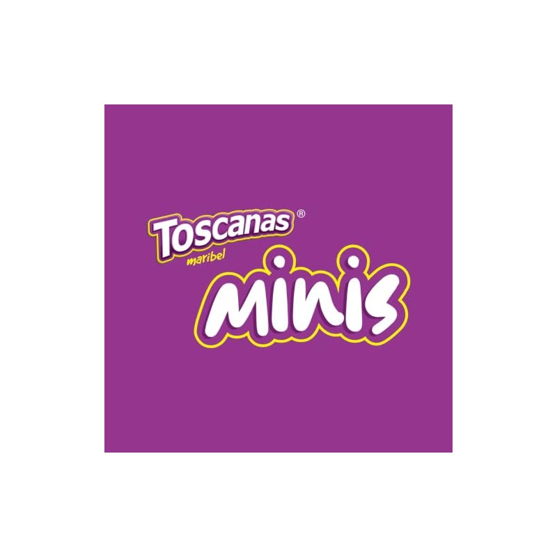 Maribel Mini Toscanas Galletas Vainilla 150g 12 Figuras Divertidas Crujientes