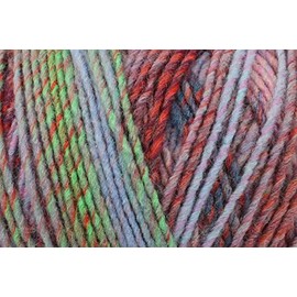 Sirdar Jewelspun Crochet Aran Yarn, 100% Acrylic Knitting Wool for Garments & Accessories - 200G Ball - Glacier (844) - Single (1 Ball)