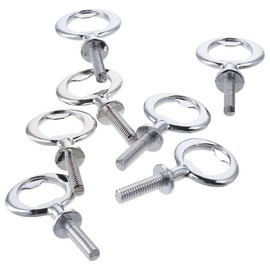 couponhub Pack of 7 Pcs Metal Bottle Opener Kit Blank Bottle Opener Stainless Steel Bottle Opener Inserts Hardware for Valentine's Day Wedding Wine Party DIY Project Craft Wood Turning,Silver