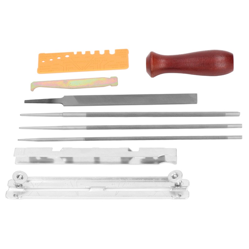 10Pcs Chainsaw Sharpener File Kit Chainsaw Chains Accessory for Garden