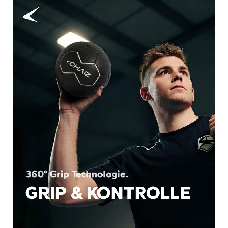CHAIZ CNTRL Hype Grip Handball Black | Training and Competition