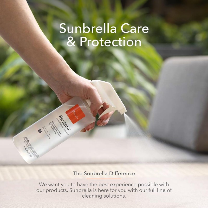 Sunbrella Restore Fabric Protector | Water-Repellent Spray for Outdoor Fabrics