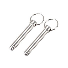 sourcing map Quick Release Pin 10mmX60mm Marine Hardware for Boat Bimini Top Deck Hinge 2Pcs