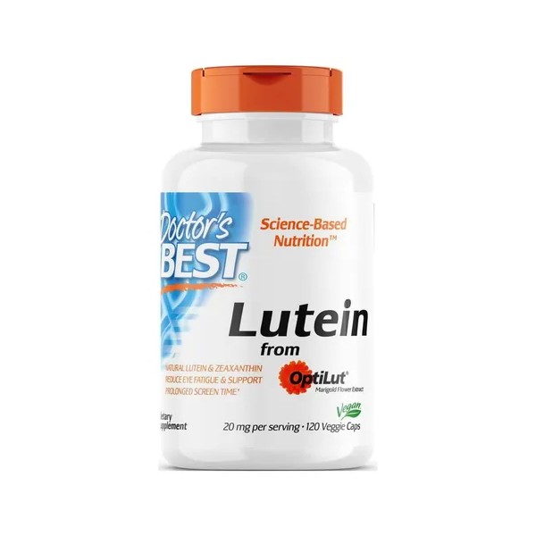 Luteína + Zeaxantina Lutein 20mg Fórmula con Optilut 120 Cápsulas