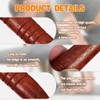 Eowppue Wooden Massage Stick Set - Premium Acupressure Rod &