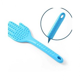 Lumina D acupressure stick hand-shaped healing product acupressure device hand type blue