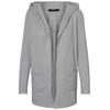 VERO MODA Female cardigan open hood, Light Grey Mel., s