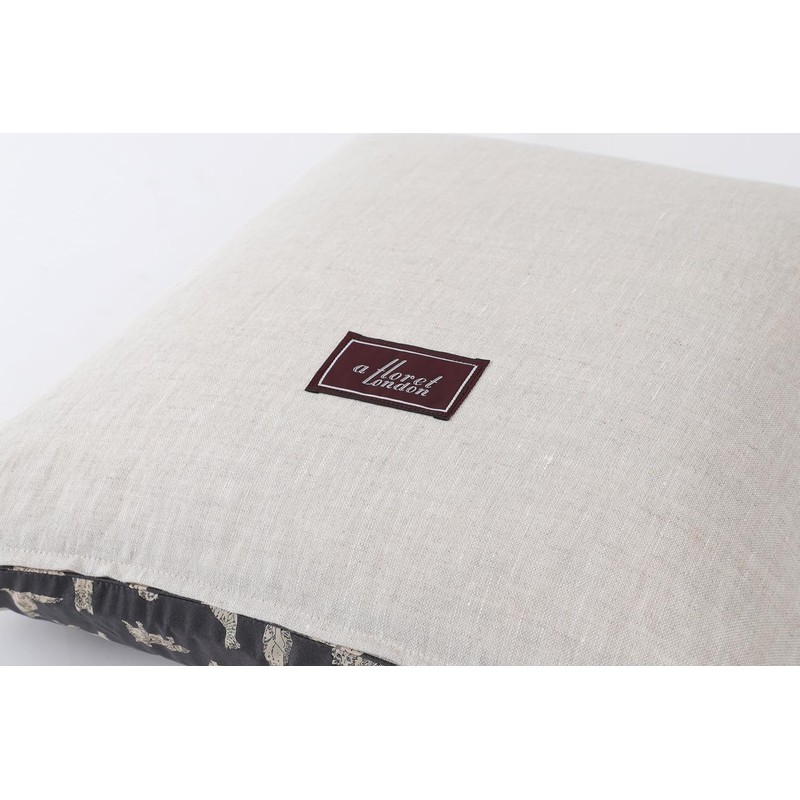 DDintex FLORET LONDON Cushion Cover Miao Gray 45x45cm [With Liberty