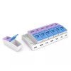 Pack of 6 Ezy Dose Weekly AM/PM Travel Pill Planner
