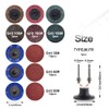 Tshya Quick Change Disc, 40 Pack 2 inch Sanding Discs,