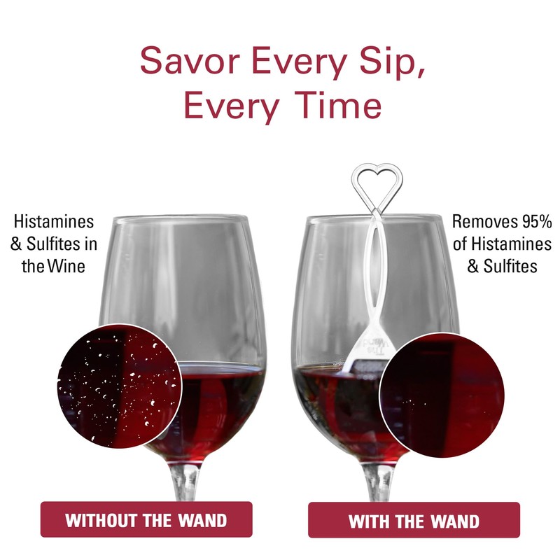 PureWine The Wand Wine Purifier - Red & White Wine