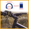 Partuto 12pcs Bicycle Brake Cable Clip C Style Clamp Aluminium