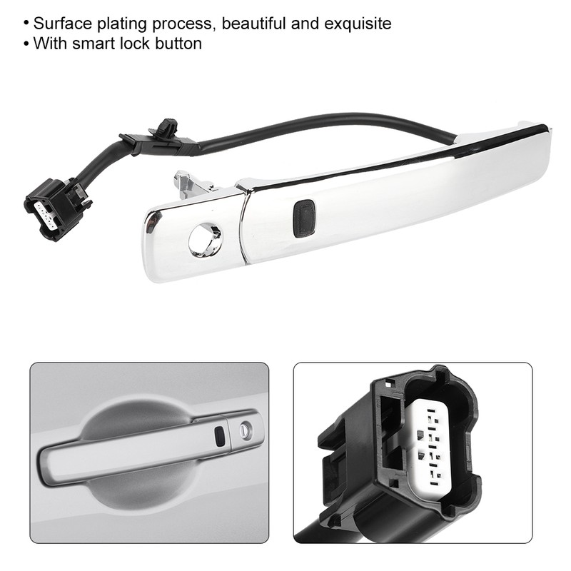 Driver Side Outside Door Handle Set Fit For Murano Rogue