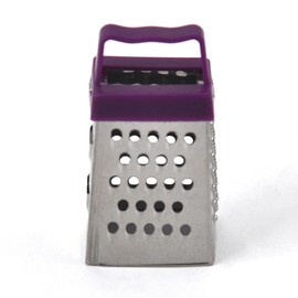 Purple Vegetables Shredder Easy To Use Convenient Stainless Steel Rust Resistant Safe Cheese Grater Kitchen Gadgets，Graters, Peelers and Slicers