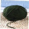SEWACC Milk Cotton Yarn Soft Army Green Chunky Knitting Yarn