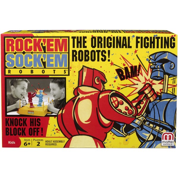 Rock 'Em Sock Em Robots: You Control The Battle Of The Robots In A Boxing Ring!