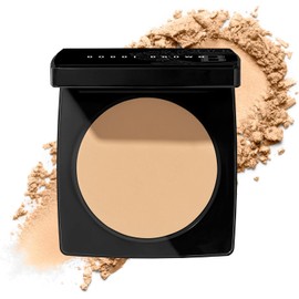 Bobbi Brown Sheer Finish Press Powder | Polvo compacto de larga duración que fija, matifica y perfecciona la base.