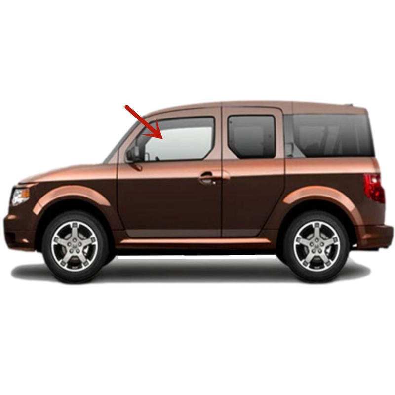 Driver Left Side Front Door Window Door Glass Compatible with