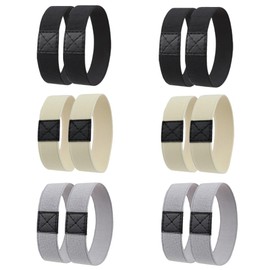 Trsnzul Shoelaces Fixing Band Football 6 Pairs Shoelaces Fixing Tape for Football Boots Laces Holder for Football Fixing Tape for Football Boots, Tear-Resistant Fixation Made from Sustainable RPET,