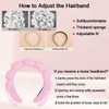 Spa Headband for Washing Face, Makeup Headband, Bubble Skincare Headbands