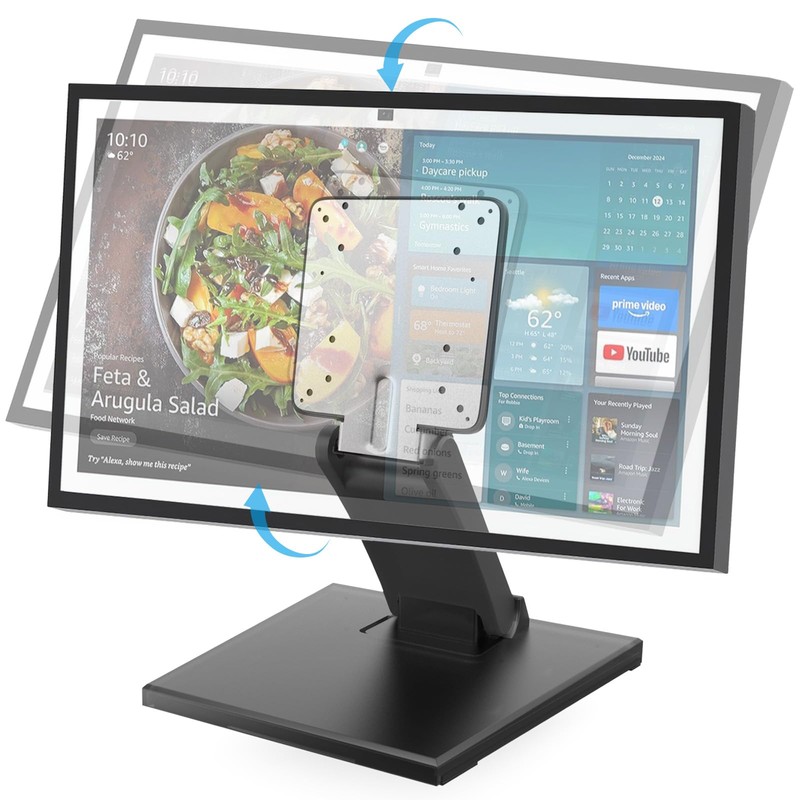 Jakeko Lay Flat Monitor Stand 24 inch - Low Foldable