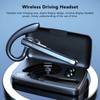 Bluetooth Earpiece Noise Canceling Waterproof Digital Power Display Wireless Headset