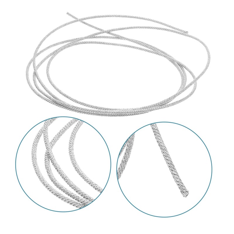 STOBOK 1m Flexible Copper Speaker Wire Cable for Outdoor and