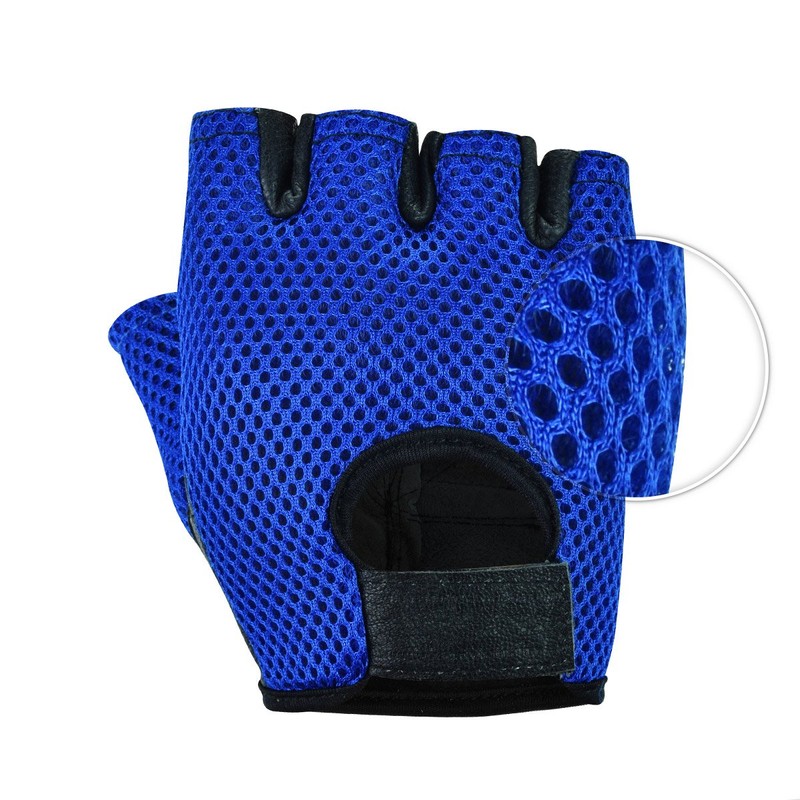 Send Sports Mesh Net Breathable Training Gym Gloves, Mesh Net