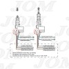 JOM servomotor, suitable for ZV (7103) central locking system