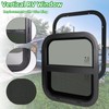 NOVINO RV Window for Trailer Camper,Vertical Sliding Replacement RV Window