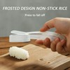 GUANGJIA 4Pcs Plastic Kitchen Sushi Making Mould Simple Nigiri Sushi
