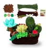 Siticoto 120 Pcs Craft Pipe Cleaners Set, PipeCleaner Succulents Cactus