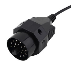 CGEAMDY OBD2 Adapterkabel, OBD2 Verlängerungskabel On-Board-Diagnose Stecker, 20-Poliges Bis 16-Poliges OBD2-Adapteranschluss-Diagnosekabel, Für Diagnosescannerkabel