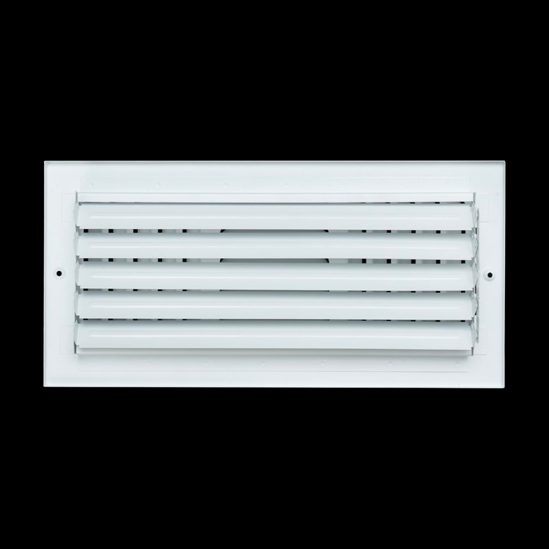 Fits 14x6 Duct Opening 3 Way Fixed Curved Blade Air