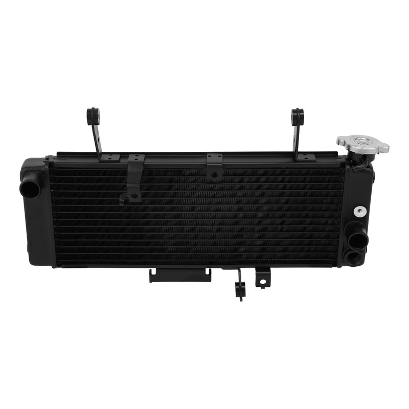 TCMT Black Aluminum Engine Radiator Cooler Cooling Fit For SUZUKI
