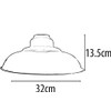 LEDSone Industrial Pendant Ceiling Light Shade, Retro Kitchen Pendant Ceiling