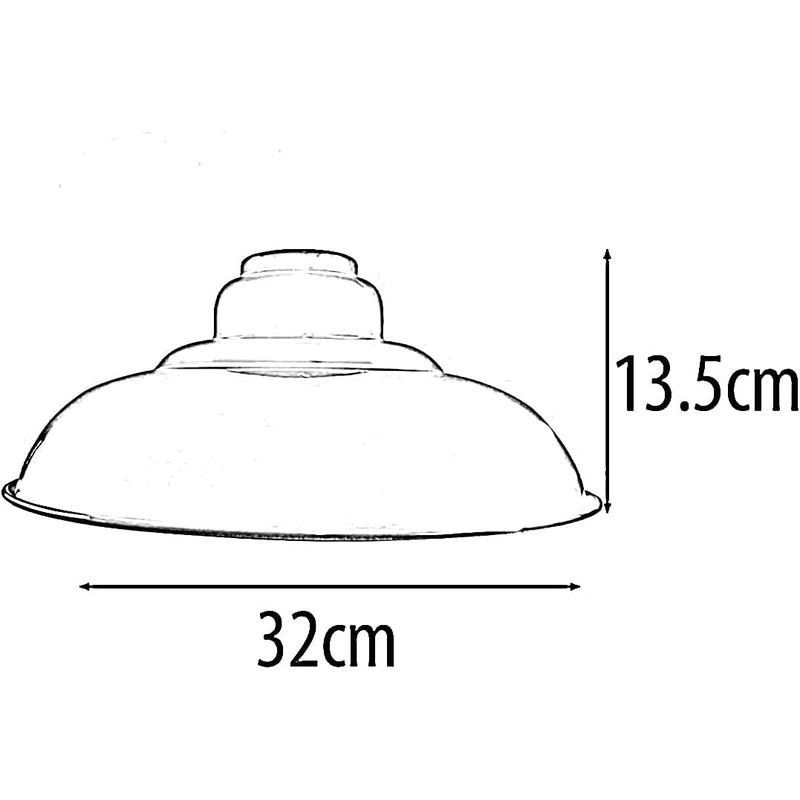 LEDSone Industrial Pendant Ceiling Light Shade, Retro Kitchen Pendant Ceiling
