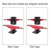 2PCS/Set Professional Maple Skateboard Bracket Longboard Stand Outdoor Sports AccessoryRed