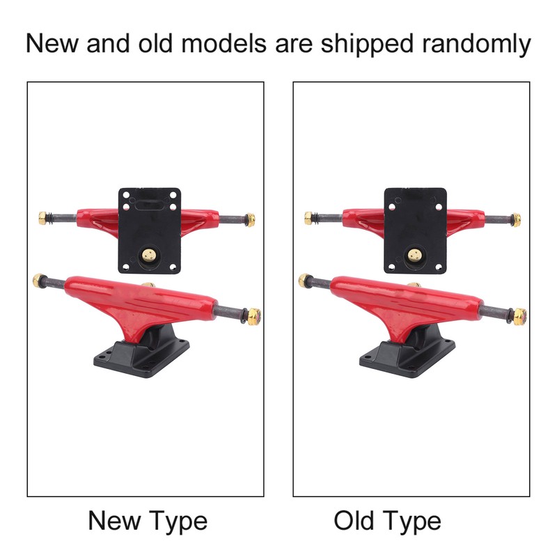 2PCS/Set Professional Maple Skateboard Bracket Longboard Stand Outdoor Sports AccessoryRed