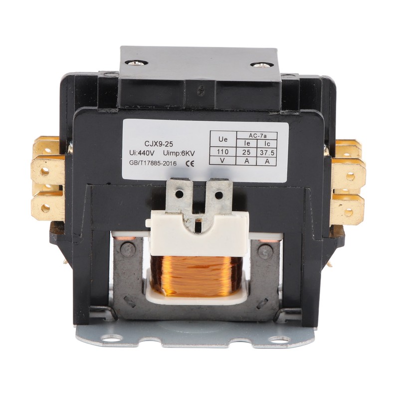 AC Contactor CJX9 25 2P Silver Alloy Contact Flame Retardant