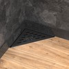 Hydroware Triangle Shower Drain - Stainless Steel Triangular Shower Floor