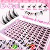 Self Adhesive Eyelashes Mange Pre Glued Lash Clusters 100 pcs