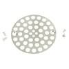 Artiwell 4’’ Shower Strainer Drain Trim Set, Solid Brass Screw-in