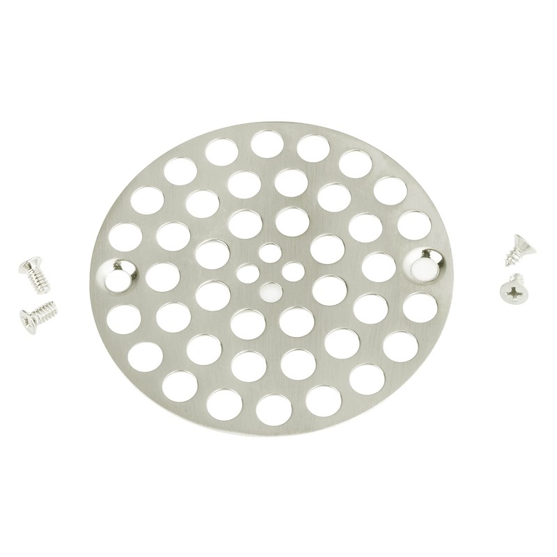 Artiwell 4’’ Shower Strainer Drain Trim Set, Solid Brass Screw-in